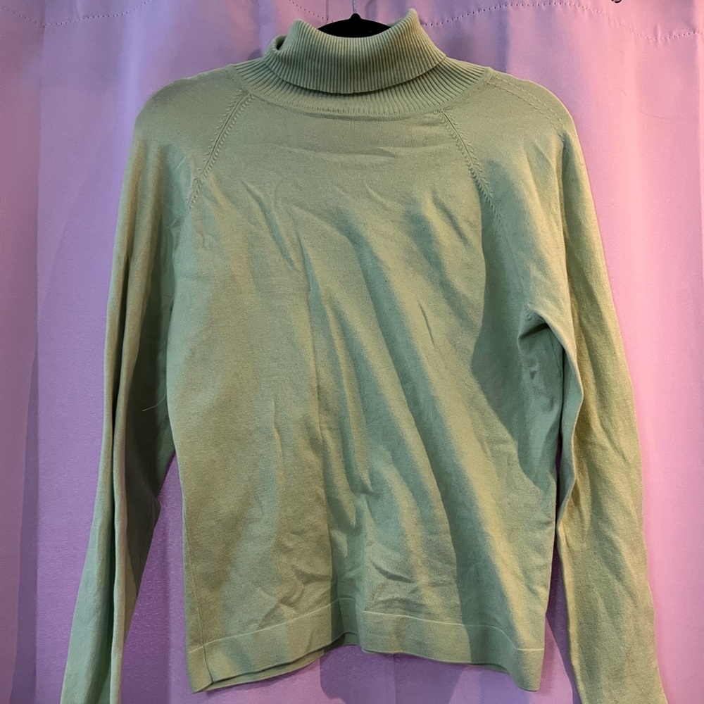 Talbots Green sweater